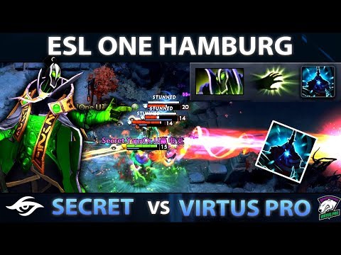 WTF Wombo Combo Plays MOST EPIC Series of ESL One Hamburg - Virtus Pro vs Secret - Dota 2