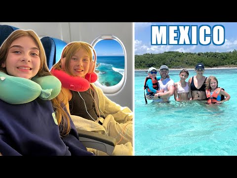 FLY to MEXICO with us  *18 hour travel day ✈️