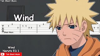 Download lagu Naruto ED 1 - Wind Guitar Tutorial mp3