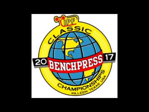 2017 IPF Classic Bench Press World Championship Open Men 93kg TOP4