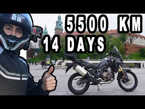 Motorcycle Trip 14 DAYS ALONE, 10 Countries 5500KM - Eastern Europe