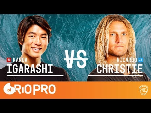 Kanoa Igarashi vs. Ricardo Christie - Round of 32, Heat 3 - Oi Rio Pro 2019