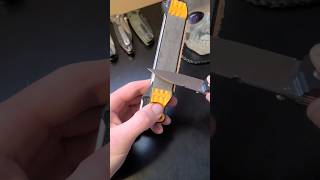 How To Sharpen A Knife With WorkSharp Field Sharpener! 💥 #shorts