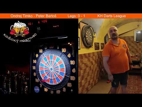 Ondrej Timko - Peter Baroš (KH Darts League)