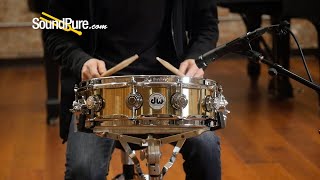 Video thumbnail for DW 4x14 Collectors Bell Brass - Quick n' Dirty by soundpurestudios
