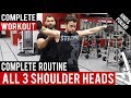SHOULDER Workout targeting ALL 3 HEADS! BBRT #82 (Hindi / Punjabi)