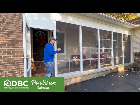 Stackable Window System Installation | Weatherproof, Ventilated Porch Upgrade by DBC