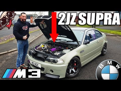 🐒  INSANE SUPRA 2JZ SWAPPED BMW! RACE SPEC E46 M3