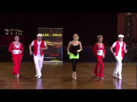 Salsa Solo Australia 2011 - Performance - Latin Mania (Gold Coast)