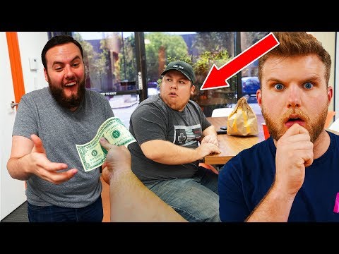 Giving Someone $1 BUT They Have To Spend It In 24 Hours! Video