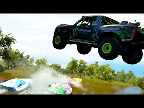 Forza Horizon 3 - Part 14 - POWER BOAT RACE!