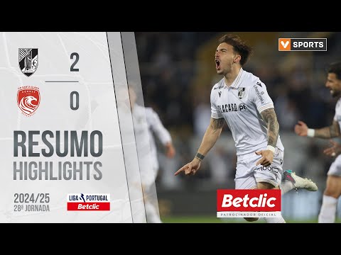Resumo: Vitória SC 2-0 Santa Clara (Liga 24/25 #28)