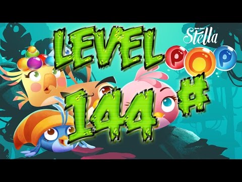 Let's Play Angry Birds Pop - Level 144 Walkthrough