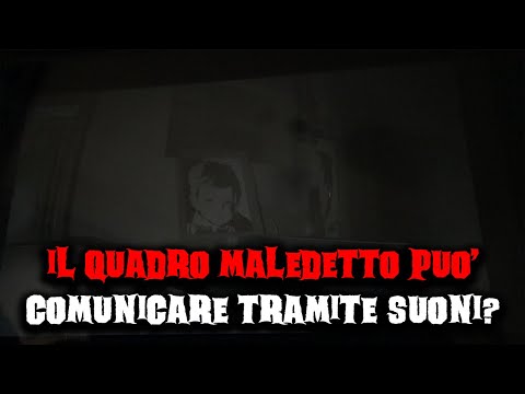 Can the cursed painting communicate through sound?