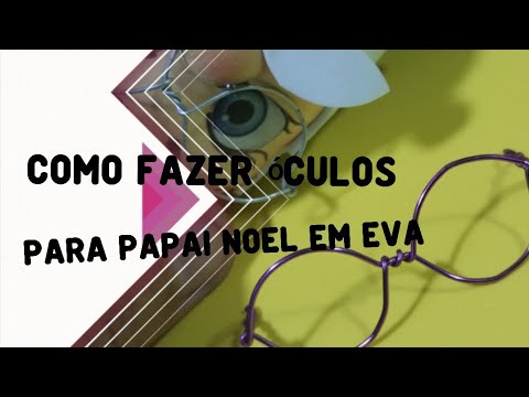 óculos para papai Noel em Eva