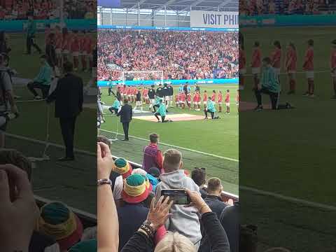 Arthur Theate touching my head #football #WalesvsBelgium