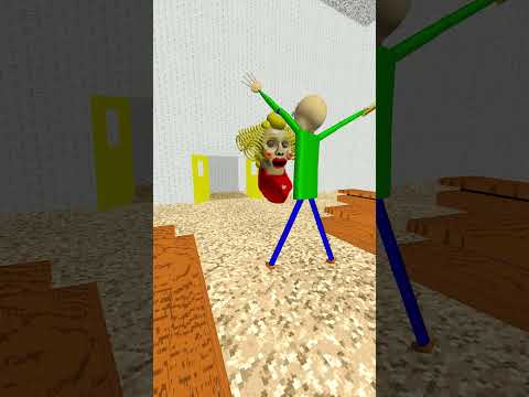 Mrs. Pomp Crushes Baldi! 👠 #funny #memes #animation #baldi