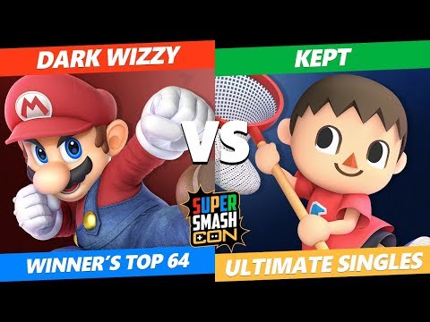 SSC 2019 SSBU - MVG Dark Wizzy (Mario) VS FAINT Kept (Villager) Smash Ultimate Winner's Top 64