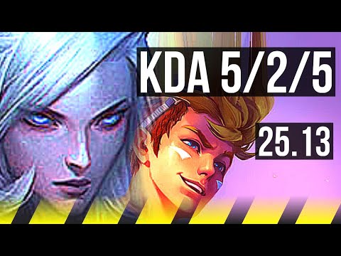 CAITLYN & Nautilus vs EZREAL & Neeko (ADC) | 5/2/5 | KR Challenger | 25.13