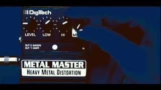 Video thumbnail for DigiTech Metal Master X-Series - Pedal Recipes by Pedal Recipes