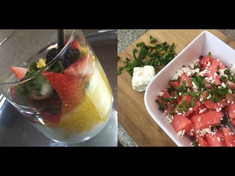 Somali Food with a Modern Twist | Assorted fruit and yogurt Parfait | Cooking with Hafza