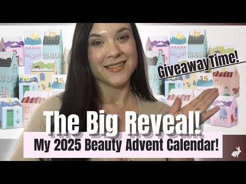 REVEALING MY 2025 SHER SHARES BEAUTY ADVENT CALENDAR! Giveaway Details & Unboxing! 