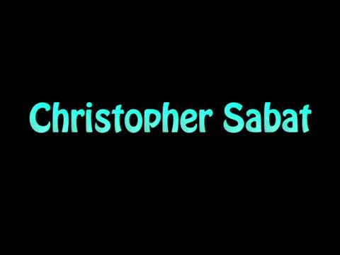 Learn How To Pronounce Christopher Sabat