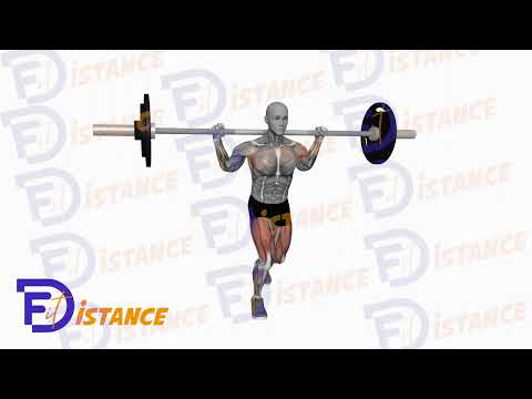 Exercice Squats croisés alternés avec barre