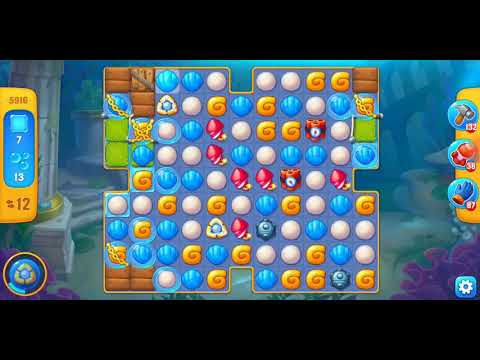 Fishdom. 5916 level no boosters and diamonds