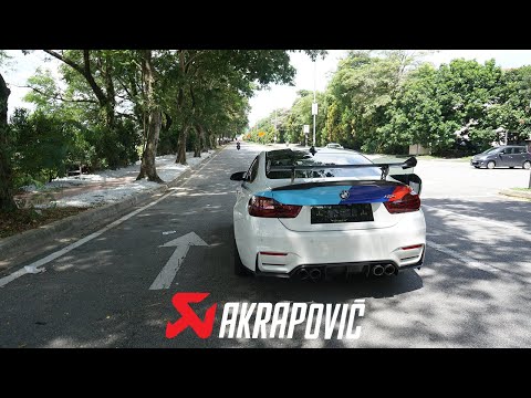 BMW M4 F82 X AKRAPOVIC EXHAUST | HARD LAUNCH