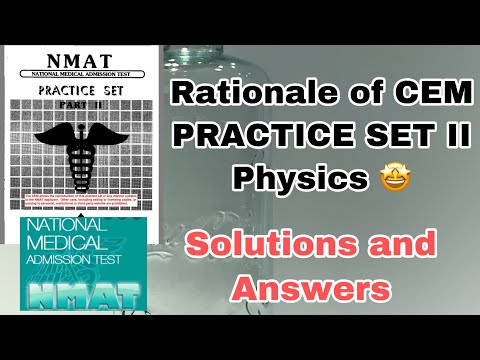 NMAT Practice Test Rationale CEM/2014