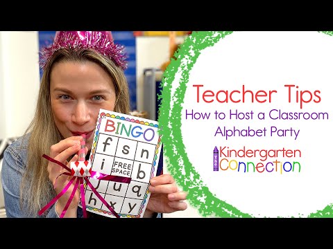 How to Host a Classroom Alphabet Party!