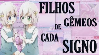 Filhos gmeos de cada signo - strawberry signs