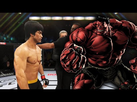 UFC 4 | Bruce Lee vs. Red Hulk (EA Sports UFC 4)