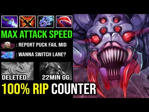 AMAZING 9Min Diffusal Broodmother | 100% Delete Counter with Micro Spidering Farm God 22Min GG DotA