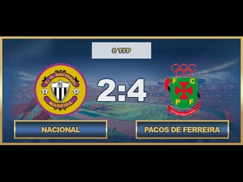 AFL17. Portugal. Primera. Day 6. Nacional - Pacos de Ferreira