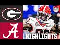 SEC Championship Georgia Bulldogs Vs Alabama Crimson Tide Full Game Highlights ESPN CFB