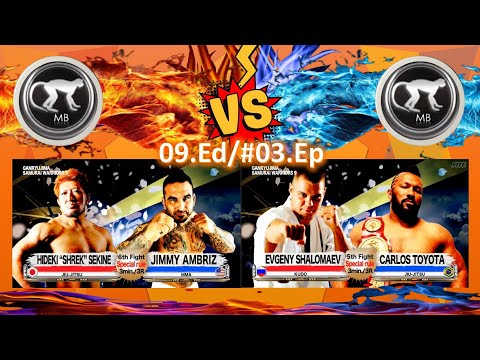 Combates no Campeonato Ganryujima ED.09 / #03E.p  [ COMPETIÇÃO ABERTA ]