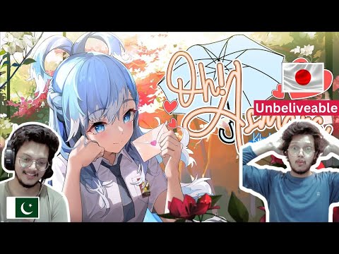 【2ND ORIGINAL SONG MV】 Oh! Asmara - Kobo Kanaeru 【hololive Indonesia 3rd Gen】 | Pakistani Reaction