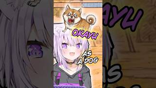 Nekomata Okayu Barking Like a Dog