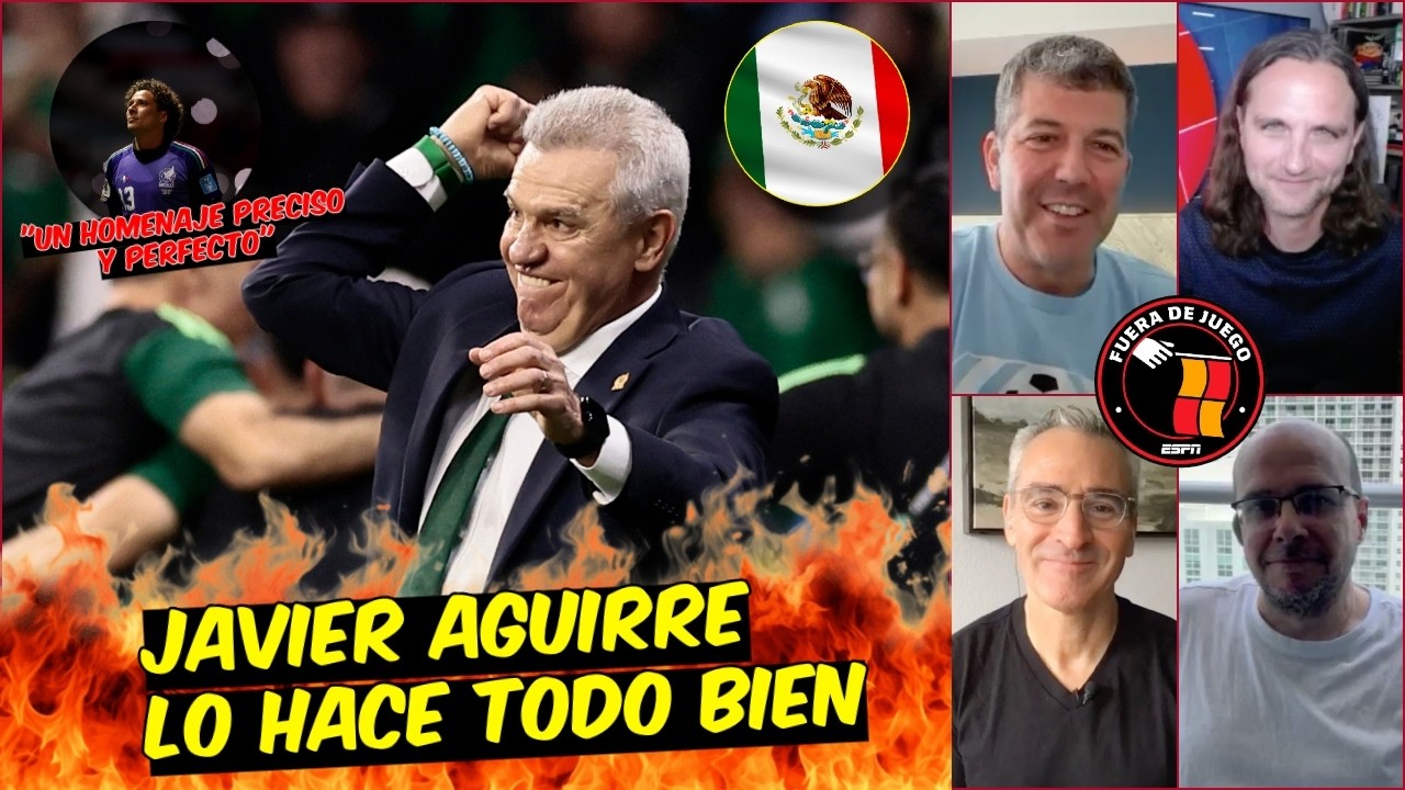 MÉXICO llegará a OCTAVOS de FINAL. Se ve la CALIDAD de JAVIER AGUIRRE | Fuera De Juego