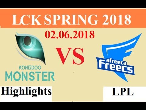 [02.06.2018]: KDM vs AFS - Highlights Game 1 - LCK Spring 2018 W4D1