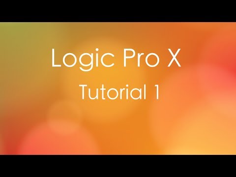 Logic Pro X für Anfänger Tutorial 1 Erstes Projekt