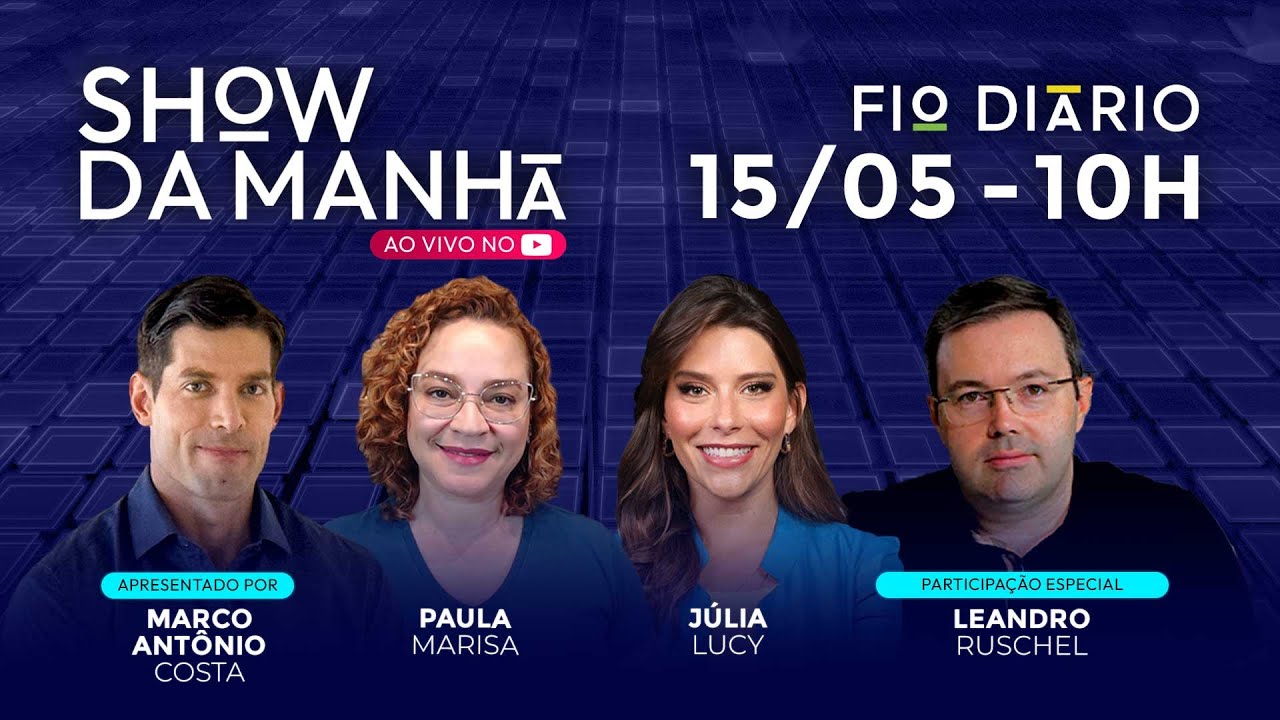 SHOW DA MANHÃ - BOLSONARO PROMETE LUTAR ATÉ O FIM - O "APOSENTÃO" SÓ PIORA - 15/05/2025
