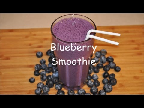 Weight Loss Smoothie  / Blueberry Flaxseed Oil Smoothie