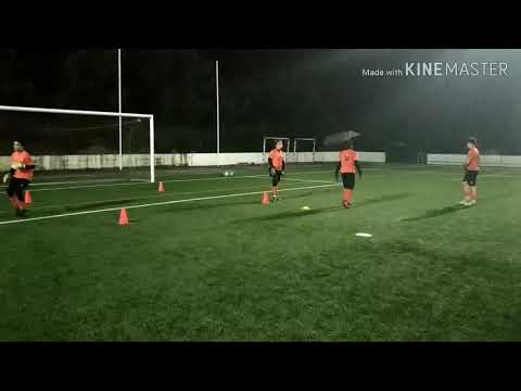 Treino iniciados grupo desportivo os nazarenos.com Flávio Pistolas, Paulo, Pedro pisco, Pedro e Tomá