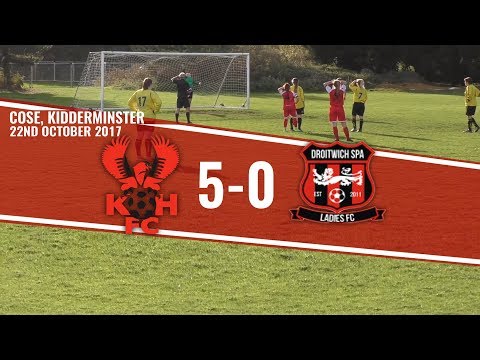 Harriers Ladies 5-0 Droitwich Spa Ladies 22/10/17: Extended Highlights
