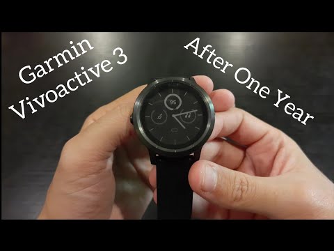 After one year: Garmin Vivoactive 3  #garmin #vivoactive3