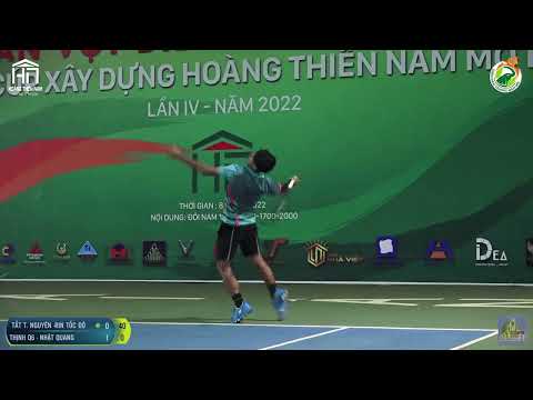 SIÊU CÚP 2000 - Tất Thái Nguyên - Rin Tốc Độ VS Thịnh Q6 - Nhật Quang | Tennis Phong Trào