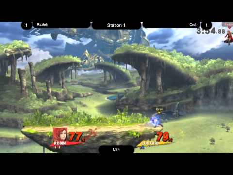 [LGS 12/4/2015][Smash 4][Loser's Finals] Croi (Lucario/Duck Hunt Dog+) vs Raziek (Robin+)